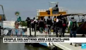 Les migrants haïtiens à l'assaut de la forêt hostile du Darien