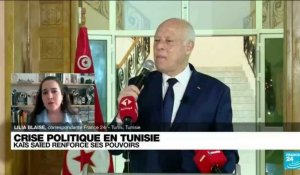 En Tunisie, Kaïs Saïed dit pouvoir gouverner par décret : "C'est inédit car il n'y a pas de contre-pouvoir"