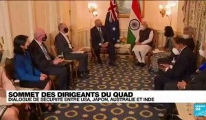 Sommet des dirigeants du Quad : dialogue de sécurité entre USA, Japon, Australie et Inde