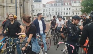 La Binouze Bikers rassemble 220 cyclistes à Lille