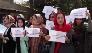 Travail, éducation: des Afghanes manifestent face aux restrictions des talibans