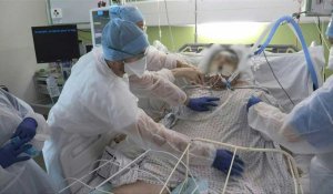 Covid: à Lyon, des patients plus jeunes et non vaccinés en "réa"