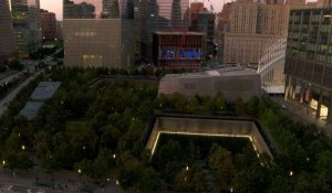 La nuit tombe sur New York, à la veille du 20e anniversaire du 11-Septembre