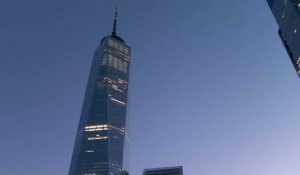 Le soleil se lève sur le mémorial du 11-Septembre au 20ème anniversaire des attentats