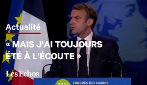 Emmanuel Macron : « J'assume ne pas avoir été maire »