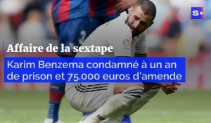 Affaire de la sextape : Benzema prend un an de prison avec sursis
