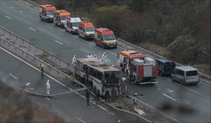 Bulgarie: un autocar s'embrase faisant 46 morts
