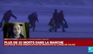 Manche : plus de 20 migrants décédés dans le naufrage d'une embarcation au large de Calais