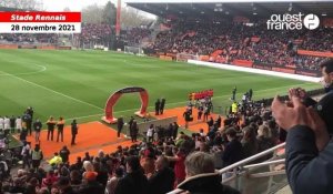  VIDÉO. FC Lorient - Stade Rennais. La minute d’applaudissements pour Yohann Essirard