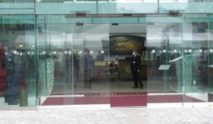 Images de l'hôtel de Vienne où reprennent les négociations sur le nucléaire iranien