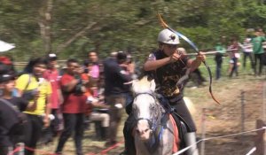 En Malaisie, le retour du tir à l'arc à cheval
