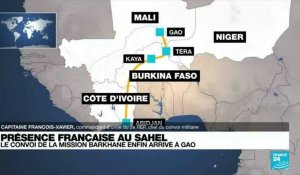 Le convoi militaire de l'opération Barkhane attaqué au Niger est arrivé à Gao