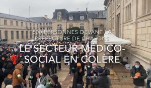 Manifestation du secteur medico social à Châlons