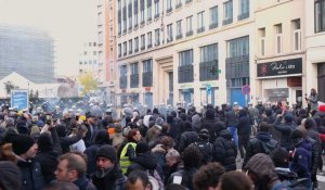 Des heurts lors de la manifestation contre les mesures sanitaires à Bruxelles