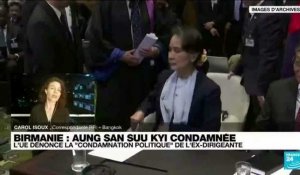 Aung San Suu Kyi condamnée : l'UE dénonce "la condamnation politique de l'ex-dirigeante