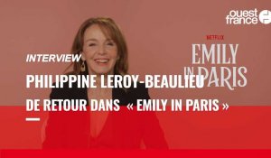 VIDÉO. Philippine Leroy-Beaulieu de retour dans « Emily in Paris »