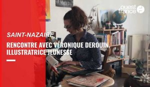 VIDEO. Véronique Derouin, illustratrice jeunesse
