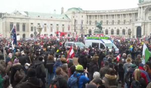 Autriche: manifestation à Vienne contre les mesures sanitaires