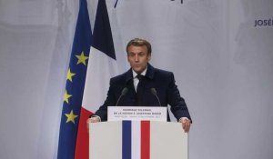 Jospéhine Baker était "infiniment de France" (Emmanuel Macron)
