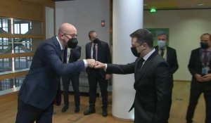 Le président du Conseil européen rencontre le président ukrainien
