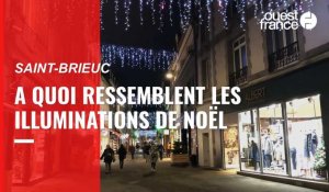 VIDÉO. A quoi ressemblent les illuminations de Noël à Saint-Brieuc cette année