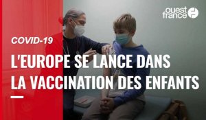 VIDÉO. Covid-19 : l'Europe se lance dans la vaccination des enfants