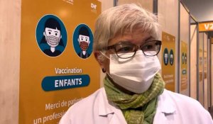Troyes: le centre de vaccination des enfants (5-11 ans) est ouvert