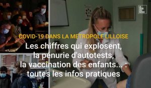 Covid-19 à Lille et dans la métropole lilloise : vaccination des enfants, pénurie des autotests...