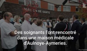 Les déclarations d'Emmanuel Macron sur la désertification médicale en Sambre-Avesnois