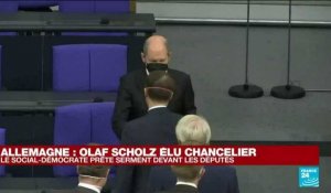 Allemagne : Olaf Scholz prête serment au Parlement