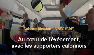 Coupe de France : on a suivi les supporters de Calonne-Ricouart