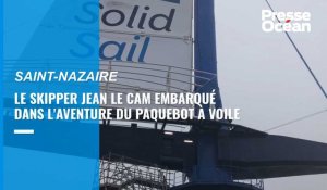 VIDÉO. Saint-Nazaire : le skipper Jean Le Cam embarqué dans l'aventure du paquebot à voile