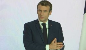 Macron veut "une Europe puissante dans le monde", "libre de ses choix"