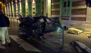 Lille : grave accident rue du faubourg des Postes