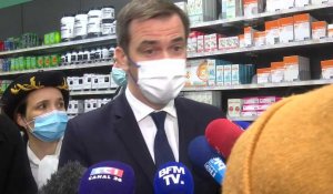 Olivier Véran en visite d'une pharmacie à Lille !