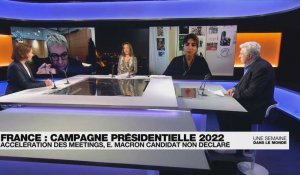 France - Campagne présidentielle 2022 : accélération des meetings, E. Macron candidat non déclaré