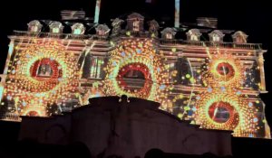 Habits de Lumières 2021: Vidéo mapping à la mairie Epernay