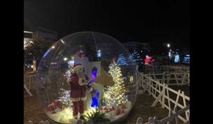 VIDÉO. Aux Sables-d'Olonne, les bulles de Noël sont de retour