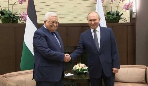 Le président de l'Autorité palestinienne Abbas reçu par Poutine