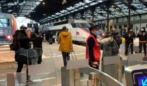 Départs en vacances: plus de crainte que de retards à la gare de Lyon à Paris