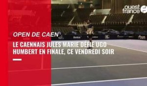 VIDÉO. Open de tennis de Caen : le Caennais Jules Marie s'apprête à défier Ugo Humbert en finale
