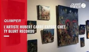 VIDÉO. Ty Blurt Records accueille l'expo d'un artiste de Quimper