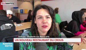 Journal de 8H45 : le chantier porte de Gèvres ; un nouveau restaurant du CROUS et la coupe de France de foot