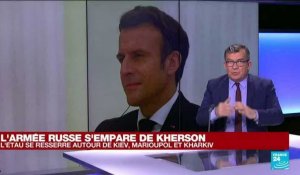 Ukraine : Macron a parlé jeudi avec Poutine puis avec Zelensky