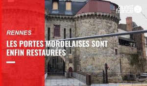 VIDÉO. Les portes mordelaises restaurées à Rennes