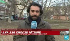 Guerre en Ukraine : 'Deux missiles de croisière interceptés à Vinnytsia'