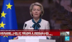 REPLAY :  Conférence de presse du sommet de Versailles