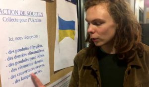 Aire : Mathieu Houchard 17 ans témoigne du soutien lycéen à Ukraine