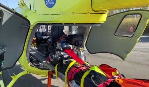 Lille : dans le siège du pilote du nouvel hélicoptère du Samu