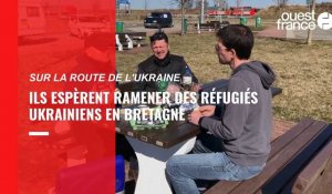 VIDÉO. Sur la route de l'Ukraine, ils espèrent ramener des réfugiés ukrainiens en Bretagne